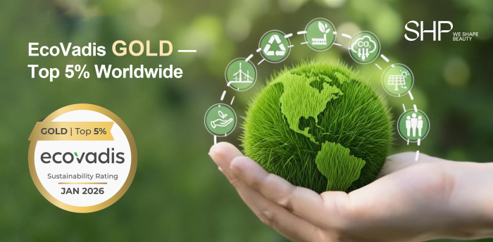 SHP GROUP Earns EcoVadis Gold Medal for Three Consecutive Years